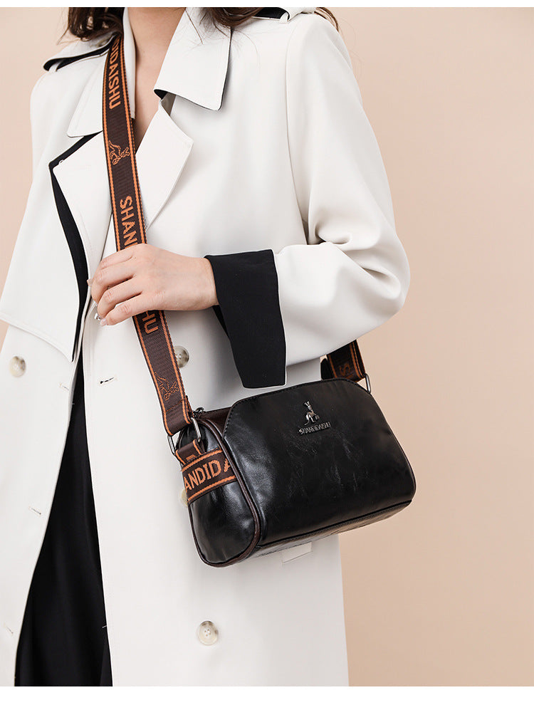 🔥👜【30% de descuento】👜Bolso de cuero suave de gran capacidad, bolso de hombro para mujer