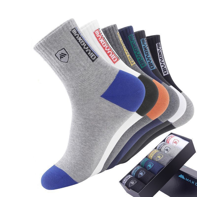 🔥🧦【Kúpte 5 a získajte 5 zadarmo】✨🎉【10 párov】Úplne nové mäkké a pohodlné pánske ponožky z čistej bavlny, absorbujúce pot a odolné voči zápachu