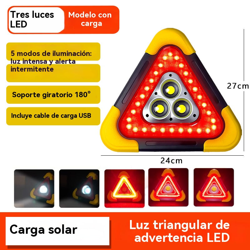 🔥Νέο προϊόν 2025🔥 Τρίγωνο έκτακτης ανάγκης για ηλιακή ενέργεια τρία σε ένα