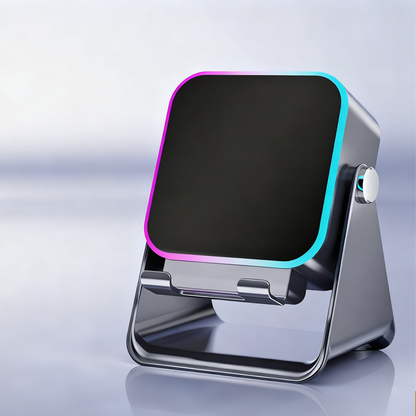 🔥📢 50% ΕΚΠΤΩΣΗ! Ηχείο Bluetooth 5 σε 1 με ασύρματη φόρτιση και ρυθμιζόμενη βάση τηλεφώνου 🎶⚡