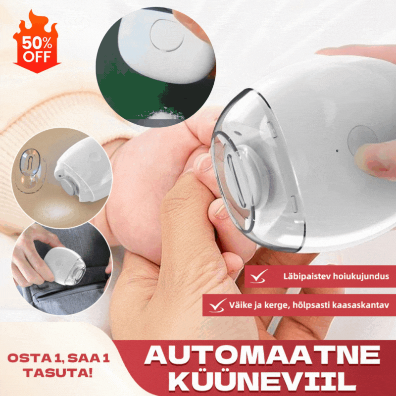 💅✨ Avtomatska pilica za nohte 1, varna in nežna nega nohtov 👶🔧