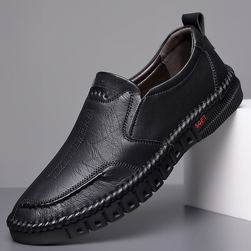 🔥【39-44】Moški športni copati · Pravo usnje, mehak podplat, nedrseči in zračni · 50% popusta, omejena ponudba