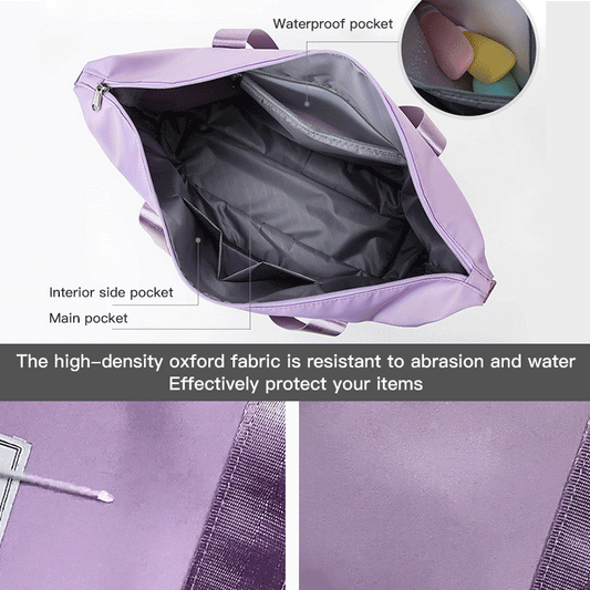 Многослойна чанта за мокро и сухо пътуване с голям капацитет