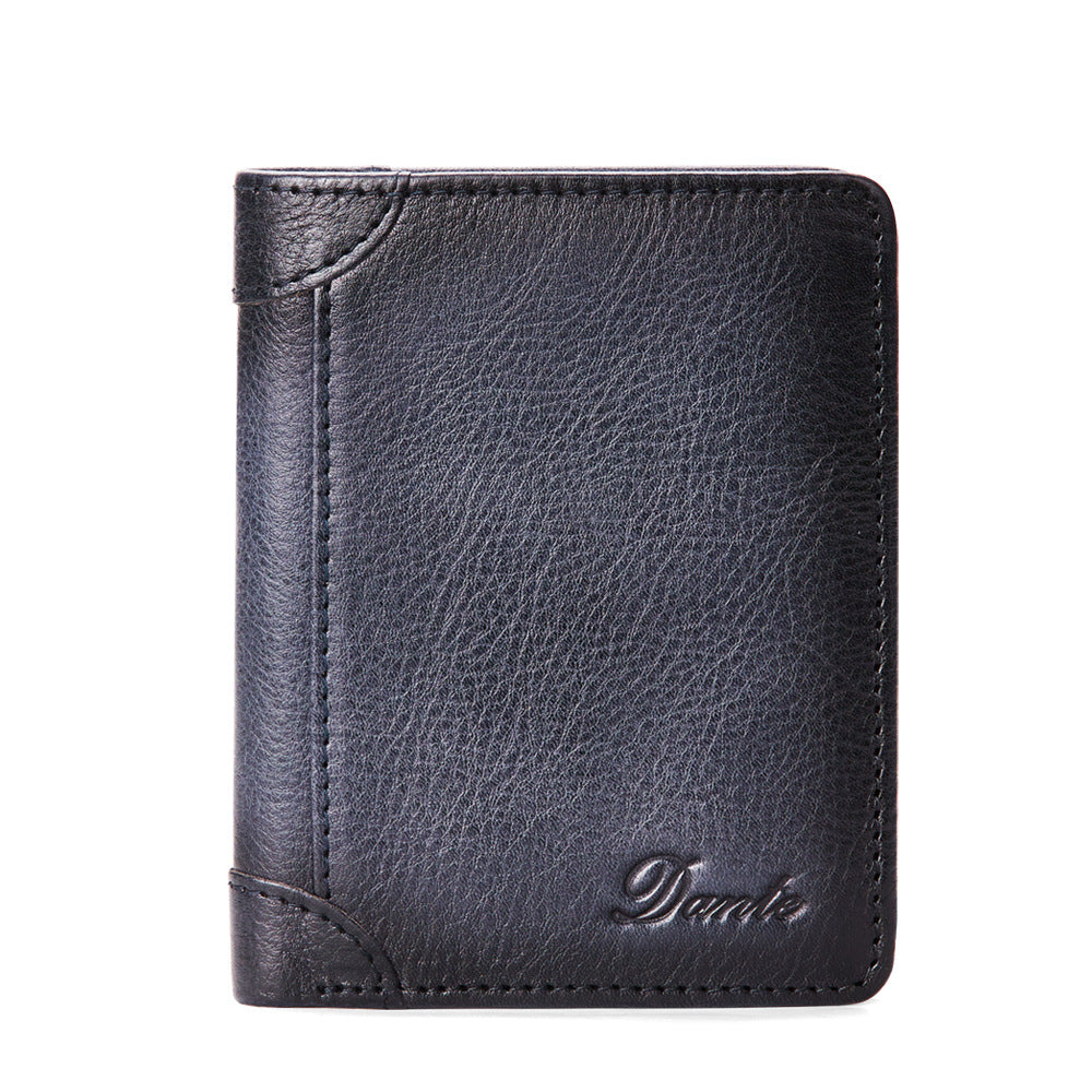 【50%OFF】 👝✨ Nová pánska peňaženka z pravej kože s ochranou proti krádeži