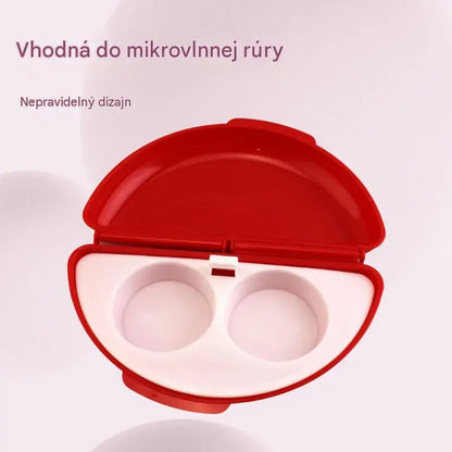 🎁 Dva len za 21 € 💥🍳 2 v 1 mikrovlnná fritéza na vajíčka a varič vajec