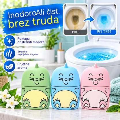 Čistilo za stranišče dobite za polovično ceno! 💥 【Komplet s 3 sredstvi】Vsaka steklenička zadostuje za 2000 splakovanj – poslovite se od ročnega čiščenja stranišča. ❤