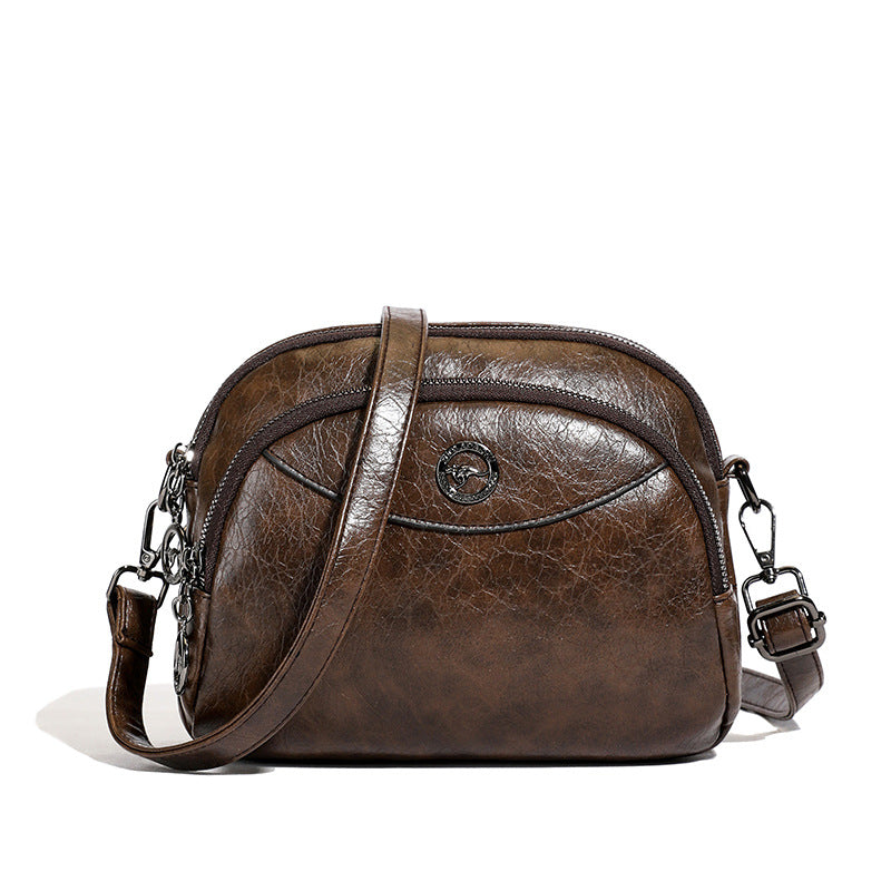 🔥【Ograničene zalihe】👏🎁Ženska kožna torba iz 2026, elegantna i svestrana, visoka kvaliteta, novo