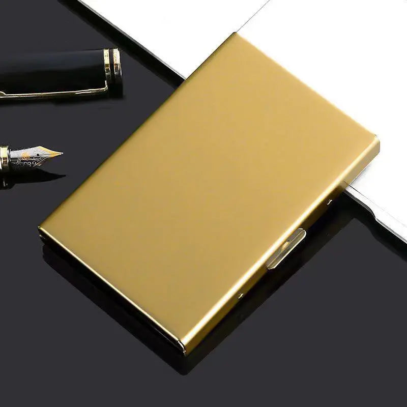 🛡️✨ Držiak na karty s RFID ochranou proti krádeži z hliníkovej zliatiny – elegantný, kompaktný a ľahký