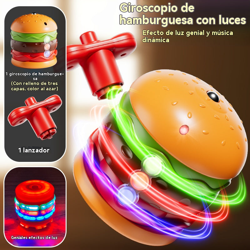 Τελευταία μέρα! 50% έκπτωση! 🔥Το πιο δημοφιλές παιχνίδι  🎶🌈 Φωτεινό και πολύχρωμο μουσικό σβούρα