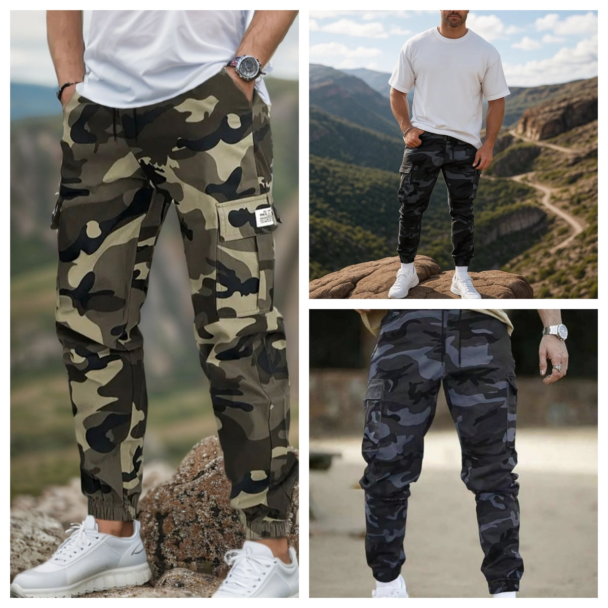 🛠️ 40 % popust! 👖 Trpežne taktične delovne hlače - iz mešanice najlona in bombaža z več praktičnimi žepi, idealne za delo na prostem 🌲