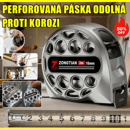 🏗️⚙️📏Ειδική προσφορά🔥Μετροταινία από κοίλο ατσάλι υψηλής ποιότητας, αδιάβροχη, αντικραδασμική, υψηλής ακρίβειας από ανοξείδωτο ατσάλι, πλενόμενη.