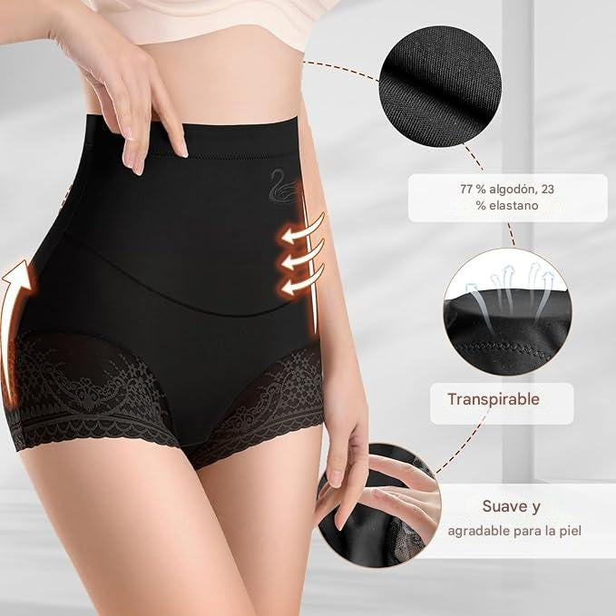 🔥【35-100 KG】💖 Bragas moldeadoras abdomen plano y efecto push-up – suaves, transpirables y estilizan tu figura