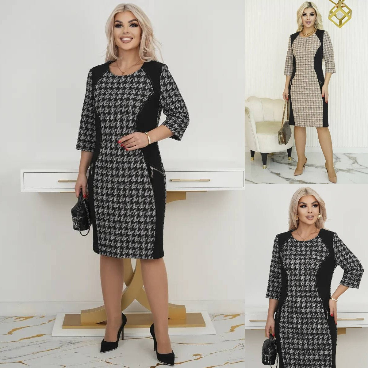 💜💚【S-5XL】Visokokvalitetna moderna haljina