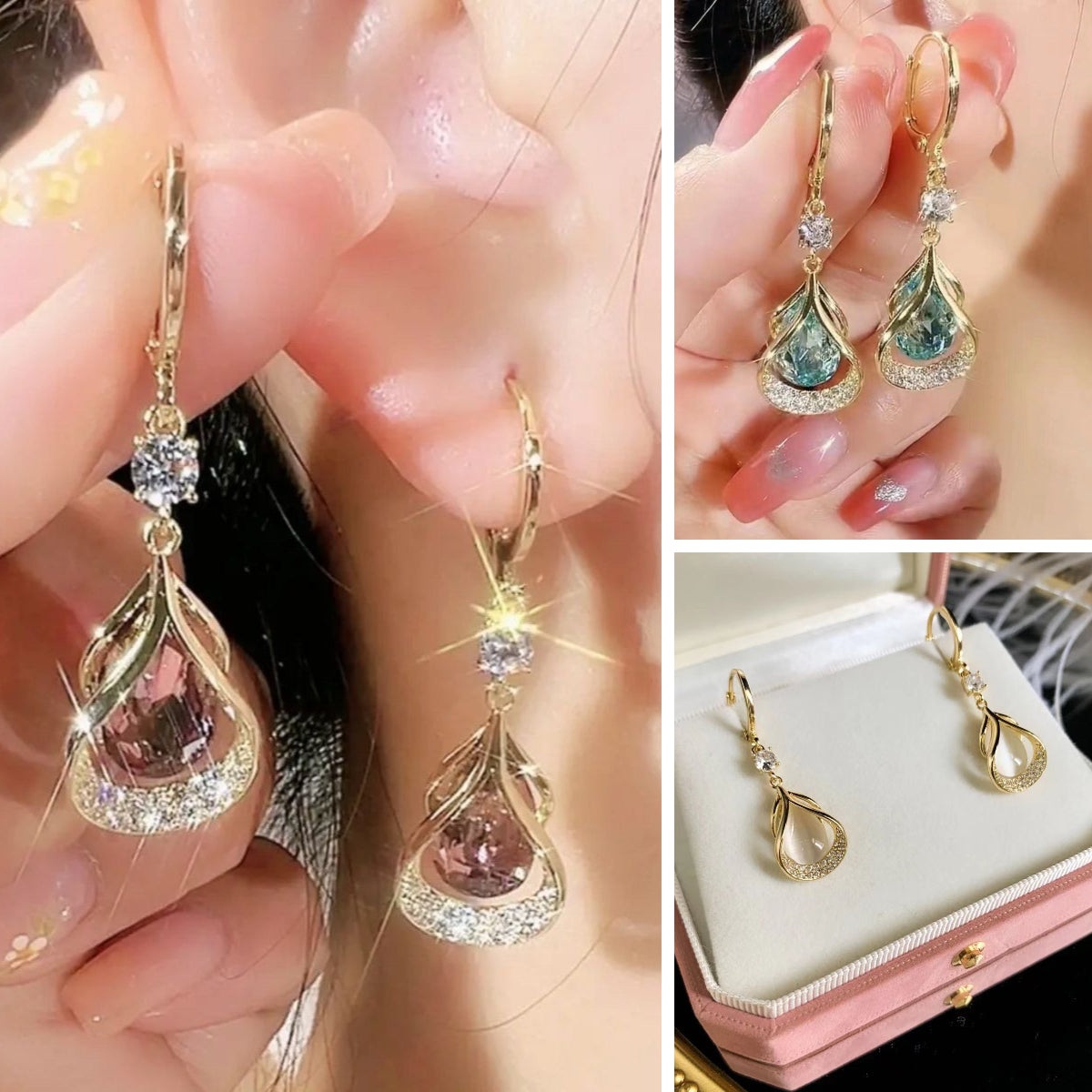 【Kup 1, a otrzymasz 2 gratis】 Kolczyki magnetyczne z przepływem limfy