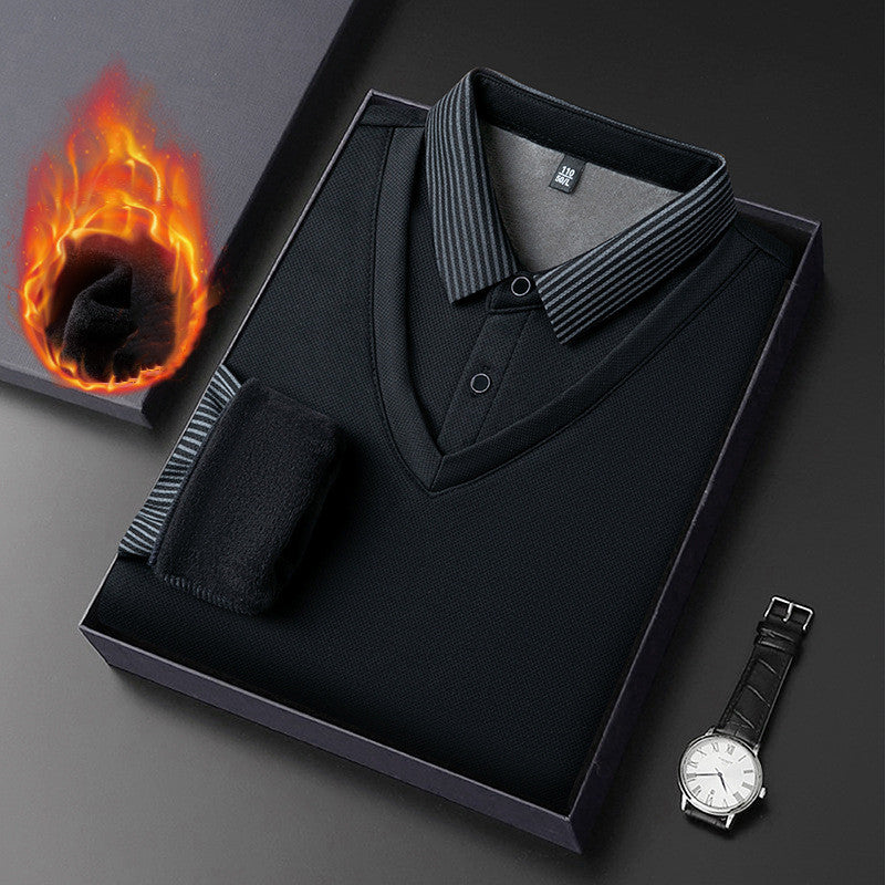 🔥👔【M-4XL】Nova moška dvodelna obleka iz imitacije šenila 2025