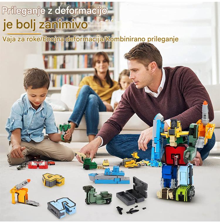 🔥【Najpredávanejšia】🧒Digitálna transformačná robotická hračka pre deti