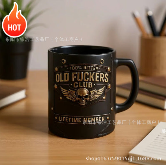 ☕【Kúp 1 a 1 zadarmo】Hrnček na kávu Old Guy Club