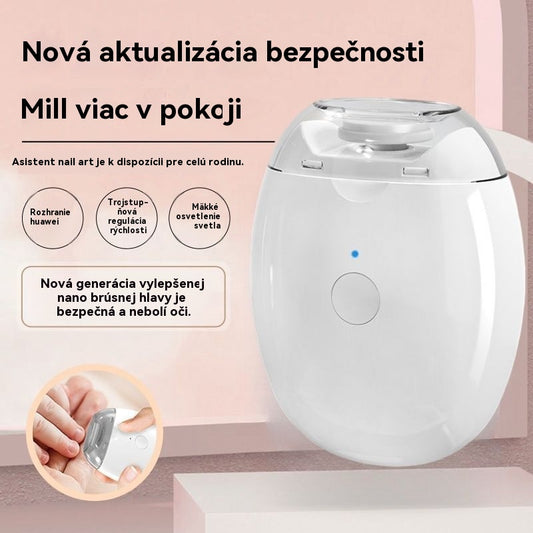 💅✨ Avtomatska pilica za nohte 1, varna in nežna nega nohtov 👶🔧