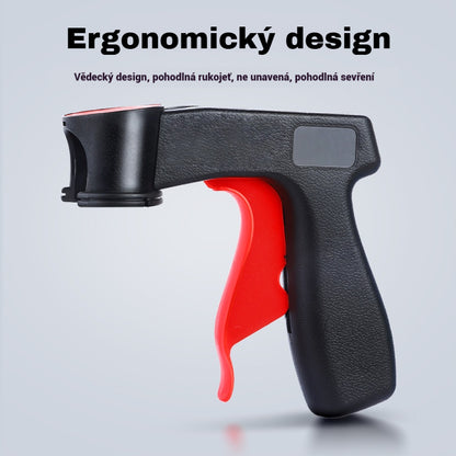 👨‍🔧🚗💨Αγοράστε 1 και πάρτε 1 δωρεάν🔥Βοηθητικό πιστόλι ψεκασμού χειρός, Βοηθητική λαβή για ψεκασμό χρώματος, Πιστόλι ψεκασμού χειρός με μανιβέλα για τοίχους αυτοκινήτου, Αυτοψεκαζόμενο σπρέι