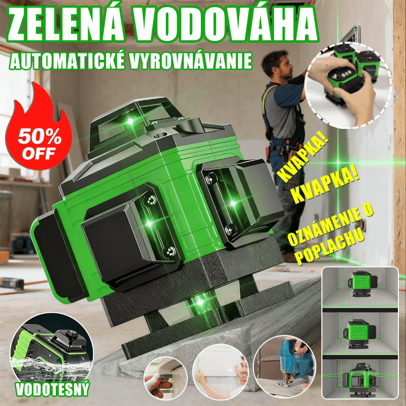 【50% SLEVA】🧰Multifunkční infračervený laserový nivelační měřič