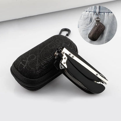 🔥【Časově omezená nízká cena】Skládací brýle na čtení s anti-modrým světlem a pouzdrem