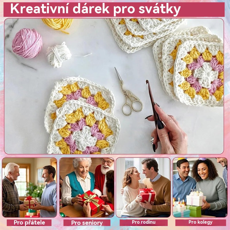 🔥Kupte 1 a získejte 1 zdarma🔥🧩🧷【50 unikátních vzorů】Sada háčkovaných přáníček