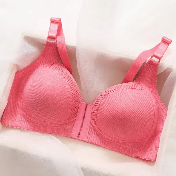 💕【Sada 3 ks】Bezšvová podprsenka s vysokou elasticitou, ľahká, priedušná a s oporou proti ovisnutiu