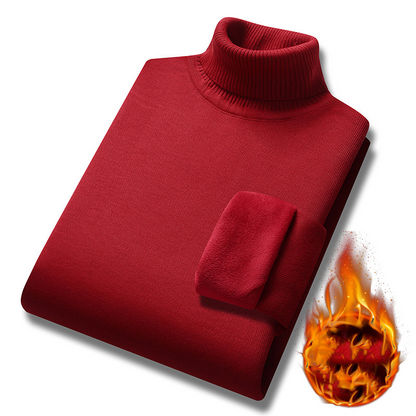 🔥【M-4XL】🔥 2026 w nowym stylu, lekki, luksusowy męski sweter z golfem, kaszmirowy sweter biznesowy na co dzień