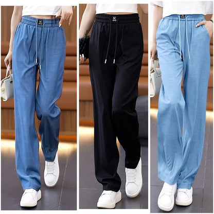🔥【Omejena akcija: popust do 50 % + plačilo po povzetju】👖【S-3XL】Visokokakovostne mehke hlače sproščenega kroja z lepim padcem