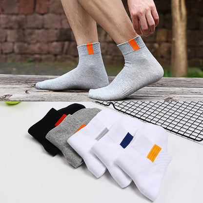 🧦Kúpte 10 kusov a získajte 10 kusov zadarmo【10/20 párov】Pánske priedušné, odolné voči zápachu a absorbujúce pot športové ponožky