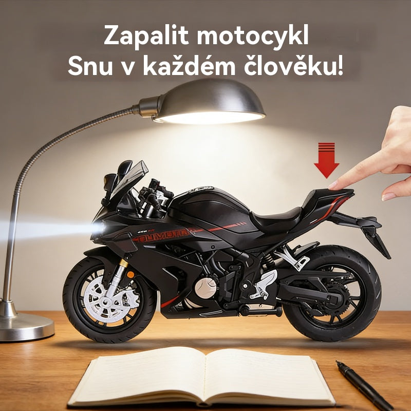 🏍️ Give the dárek excitement! 🎁Model motocyklu v měřítku 1:12