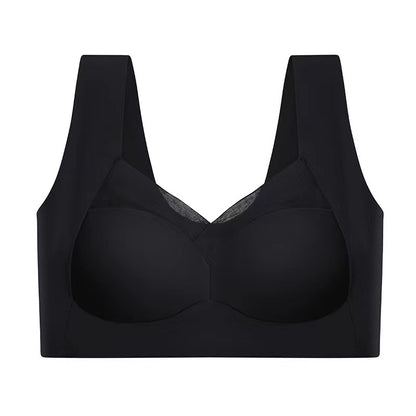 🔥【Akcija – Kupi 1, dobiješ 1 gratis】💕Lagani ženski grudnjak bez žice s efektom prikupljanja