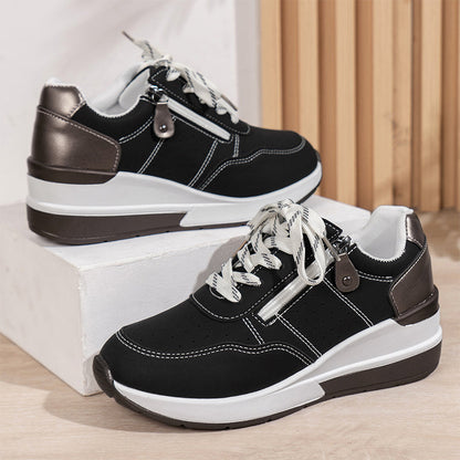 🔥👟【Akcija – 40% popusta】Nove ženske moderne i udobne casual tenisice, lagane i protuklizne, sa bočnim patentnim zatvaračem