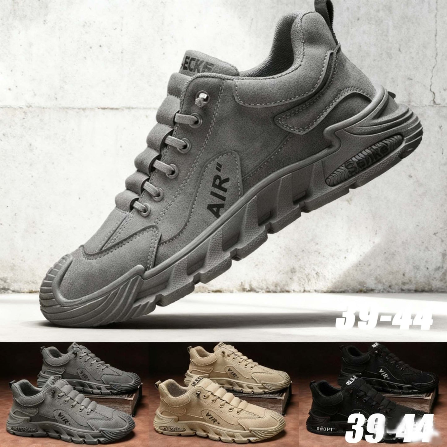 【39-44】 Pánska nepremokavá a priedušná ležérna obuv, mäkká podrážka, pohodlná na nosenie