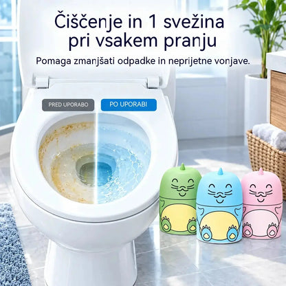 Čistilo za stranišče dobite za polovično ceno! 💥 【Komplet s 3 sredstvi】Vsaka steklenička zadostuje za 2000 splakovanj – poslovite se od ročnega čiščenja stranišča. ❤