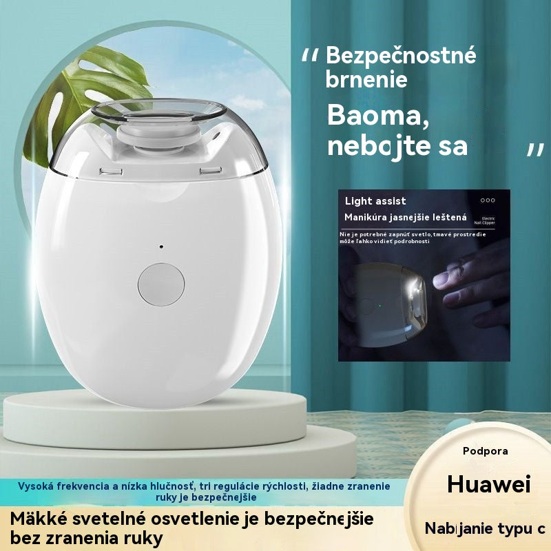 💅✨ Avtomatska pilica za nohte 1, varna in nežna nega nohtov 👶🔧