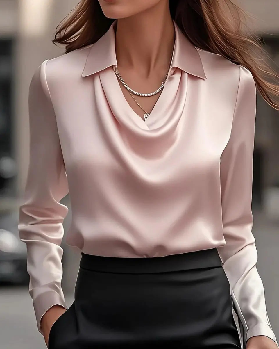 🔥🍁【Novinky na jeseň】【S-3XL】🌷Nová jednoduchá a elegantná dámska blúzka