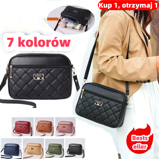 🔥【Oferta ograniczona czasowo– 50% zniżki】Modna, miękka skórzana torba na ramię o dużej pojemności