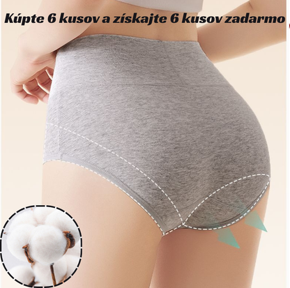 💖Poslední den sleva 50 % - 【Kupte 3, získejte 3 zdarma】Nadzvednutí hýždí s vysokým pasem z vysoce kvalitní bavlny✨️ （45-105 kg）