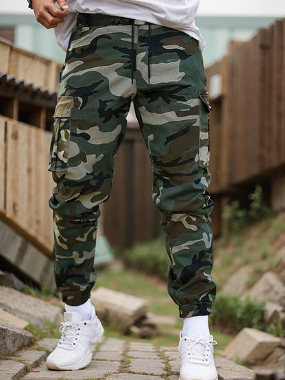 🛠️ 60 % POPUST! 👖 Trpežne taktične delovne hlače - mešanica najlona in bombaža, veliko funkcionalnih žepov, idealne za delo na prostem 🌲