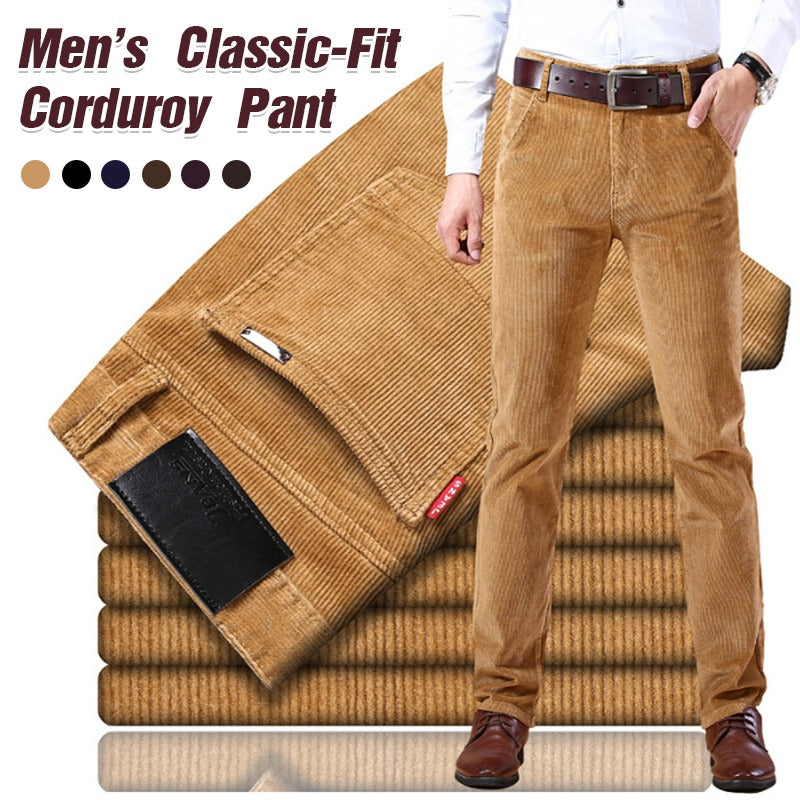 🏆 Top eladások 【-42% kedvezmény 🔥🔥】Férfi kordnadrág klasszikus szabással