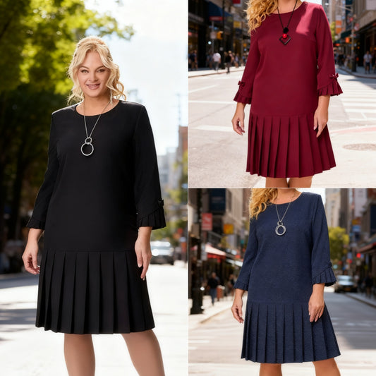 💌【S-5XL】👗 Nova modna, visokokvalitetna i elegantna plisirana haljina za 2026. godinu.