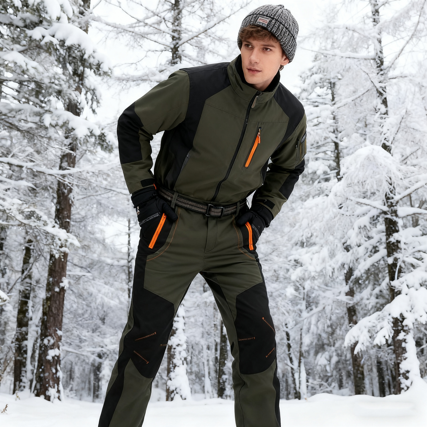 🏃‍♂️【S–5XL】2025 Nové pánske outdoorové jesenné a zimné nohavice – teplé, flísové, nepremokavé a vetruodolné