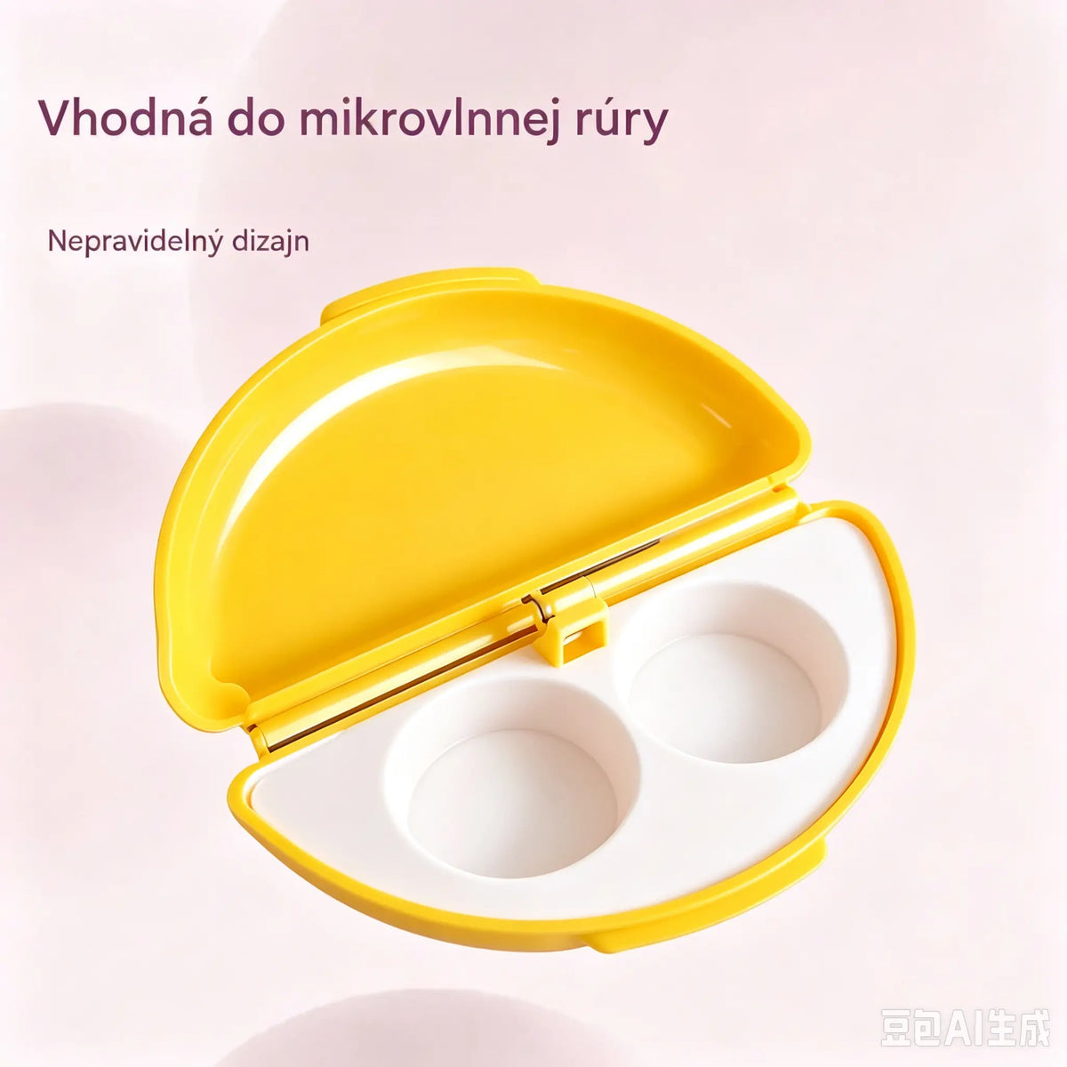 🎁 Dva len za 21 € 💥🍳 2 v 1 mikrovlnná fritéza na vajíčka a varič vajec