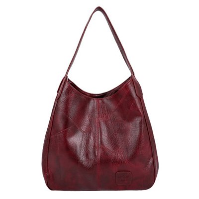 👜💖Nová veľkokapacitná taška cez rameno z mäkkej kože - všestranná módna dámska kabelka