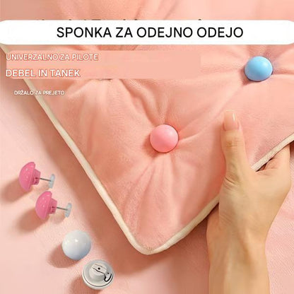 ✨【20 kosov】Zadrga za odejo - stabilna in enostavna za uporabo!📍Univerzalno za debele in tanke odeje