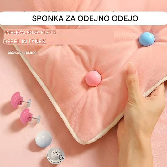 ✨【20 kosov】Zadrga za odejo - stabilna in enostavna za uporabo!📍Univerzalno za debele in tanke odeje