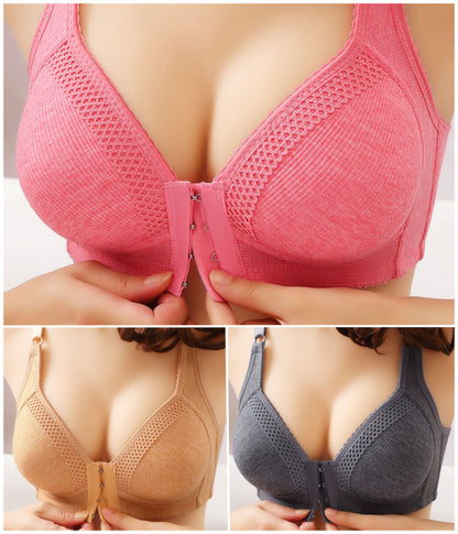 💥【Απίστευτη τιμή!】🔥【Πακέτο 3】Σουτιέν υψηλής ποιότητας push up χωρίς ραφή, μόδα και σέξι, αποτρέπει την πτώση
