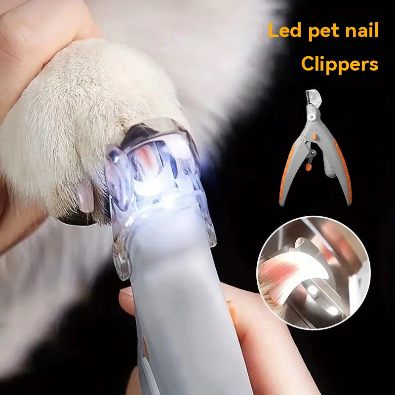 🐶🐱LED osvetlenie - klieštiky na pazúry pre mačky a psov