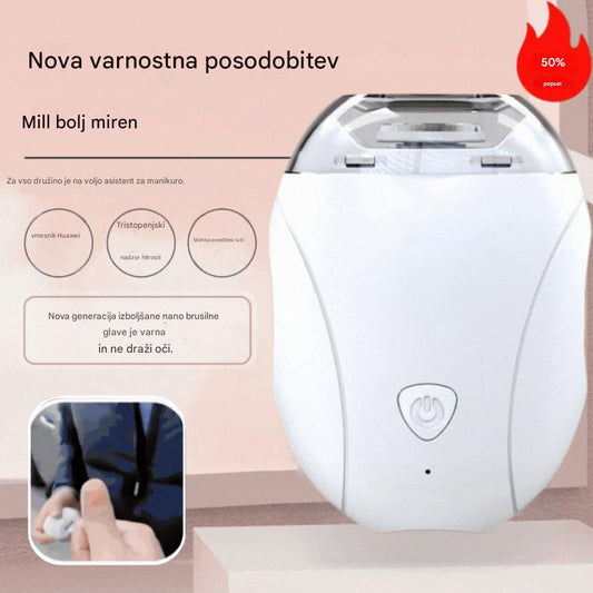 💅【50% POPUST】✨ Avtomatska pilica za nohte, varna in nežna nega nohtov 👶🔧 14 dni brezpogojno vračilo in zamenjava
